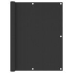 vidaXL Écran de balcon Anthracite 120x500 cm Tissu Oxford