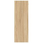 vidaXL Armoire de rangement Chêne sonoma 60x29 5x90 cm Bois ingénierie