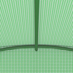 vidaXL Serre 9 m² 4 5x2x2 m