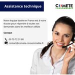 COMETE  Marque française - CLT-P406C - Pack de 8 Toners Compatibles avec Samsung CLT-406S 406 406S 406C (CLT-K406S CLT-C406S CLT-M406S CLT-Y406 ) - pour Samsung Xpress - Pack de 8