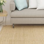 vidaXL Tapis Sisal naturel 80x300 cm