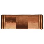 vidaXL Tapis d'escalier autocollants 15 Pièces 65x21x4 cm Marron