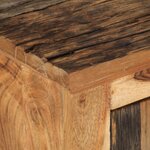 vidaXL Buffet 55x33x75 cm bois massif d'acacia et bois de récupération