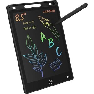 ACROPAQ Tablette Dessin Enfant- Ardoise Magique 8 5 Pouces- Ecran couleur- tablette LCD- (Pile CR2025 incluse) Rouge
