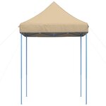 vidaXL Tente de réception pliable escamotable beige 200x200x306 cm