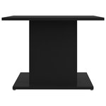vidaXL Table basse Noir 55 5x55 5x40 cm Aggloméré