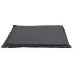 vidaXL Coussins de siège de jardin lot de 2 anthracite 45x45x2cm carré