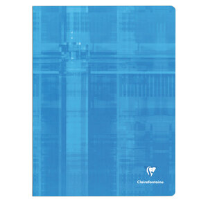 Cahier piqué 24x32 48p 90G séyès Couverture vernie Aléatoire CLAIREFONTAINE