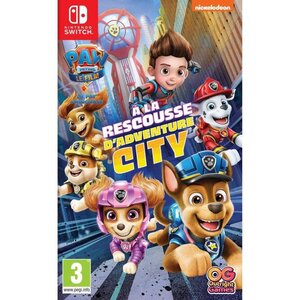 Paw Patrol, La Pat' Patrouille : a la rescousse d'Adventure City Jeu Switch