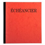 Piqûre 21x19cm Échéancier Tracé Journal 80 Pages - Couleurs Assorties - X 5 - Exacompta