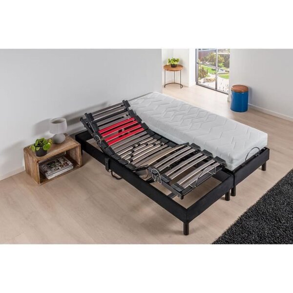 Matelas mousse 2 x 80 x 200 cm + Sommiers