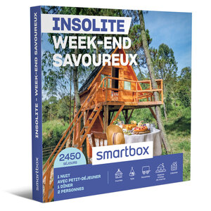 SMARTBOX - Coffret Cadeau Insolite - Week-end savoureux -  Séjour
