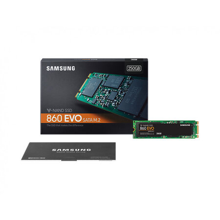 SAMSUNG - SSD Interne - 860 EVO - 250Go - M.2 (MZ-N6E250BW) - La Poste