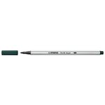 Feutre pinceau pen 68 brush  vert sapin x 10 stabilo