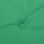 vidaXL Coussins de chaise à dossier haut lot de 2 vert tissu oxford