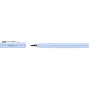 Stylo plume GRIP 2010 Harmony F bleu ciel FABER-CASTELL