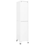 vidaXL Armoire à casiers Blanc 38x45x180 cm Acier