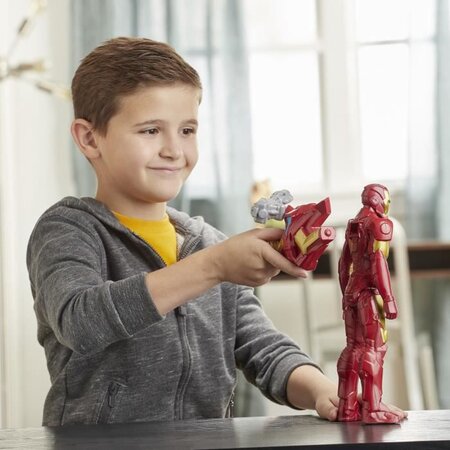 Marvel Avengers Titan Hero Series Blast Gear Figurine de 30 cm pour Enfants  à partir de 4 Ans : : Jeux et Jouets