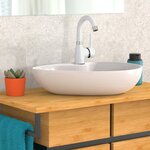 EISL Mitigeur de lavabo FUTURA blanc-chrome