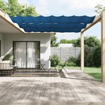 vidaXL Auvent vertical Bleu 180x1000 cm Tissu oxford