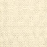 vidaXL Parasol en PEHD rectangulaire 2x4 m Crème