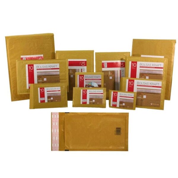 T3AZUR-  Enveloppes bulles  Nº17 - 240x330 mm - Lot de 100