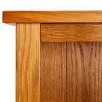 vidaXL Bibliothèque à 6 étagères 80x22 5x180 cm Bois de chêne massif