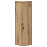 vidaXL Supports pour plantes 2 Pièces chêne artisanal bois d'ingénierie