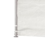 vidaXL Belvédère avec toit blanc 17 84x4 08x3 22 m polyéthylène