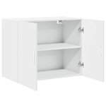 vidaXL Armoire murale blanc 80x42 5x64 cm bois d'ingénierie