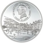 Pièce de monnaie en Argent 10 Dollars g 62.69 Millésime 2024 Architectures of the World ROCK OF MONACO