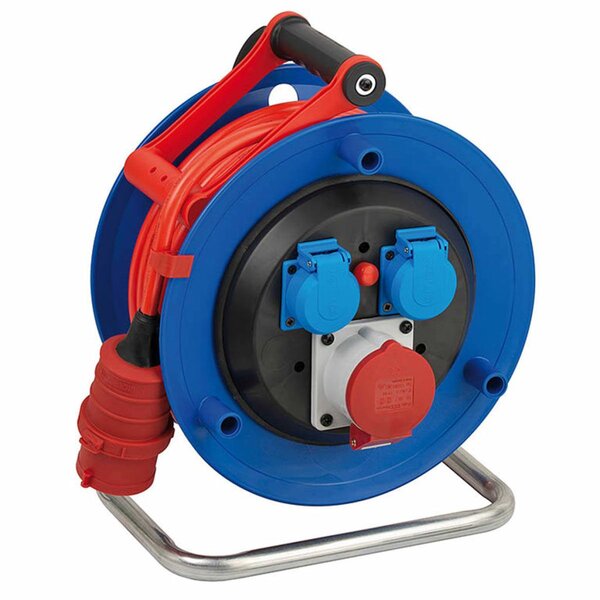 Brennenstuhl enrouleur de câble "garant iec 60309 1" 25 m