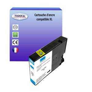 Cartouche compatible avec Canon PGI2500XL (9265B001) Cyan - T3AZUR