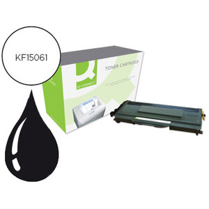 Q-connect toner laser - compatible Brother TN2110 - Noir - 2000p