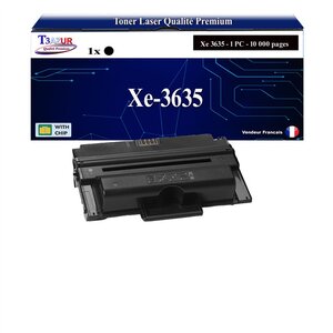 T3AZUR -Toner compatible avec Xerox Phaser 3635MFP 3635MFPVs 3635MFPVx (108R00795) - Noir