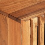vidaXL Meuble TV 105x34x46 cm bois d'acacia massif