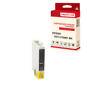 Nopan-ink - x1 cartouche epson t0711 xl t0711xl compatible
