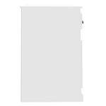 vidaXL Bureau avec tiroir blanc 115x50x75 cm bois d'ingénierie