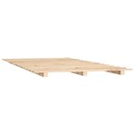 vidaXL Cadre de lit 100x200 cm bois de pin massif