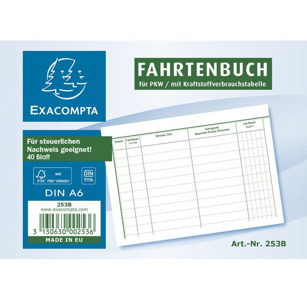 Carnet De Route A6 H 40 Pages De