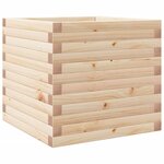 vidaXL Jardinière 50x50x45 5 cm bois de pin massif