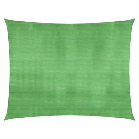 vidaXL Voile d'ombrage 160 g/m² Vert clair 3x4 m PEHD