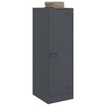 vidaXL Buffet anthracite 34 5x39x107 cm acier