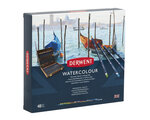 Crayon de couleur aquarellable Derwent WaterColour Coffret 48 pièces