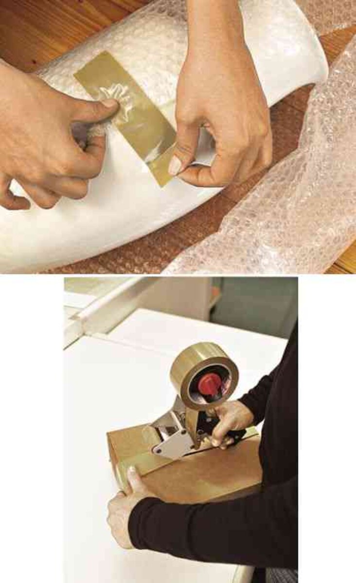 Rouleau adhésif Tesa - pour emballage - ultra puissant - marron - 38 mm x  66 m