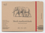 Carnet SM-LT 24 5x17 6cm Dessin Brun 28 feuilles 135 g/m²