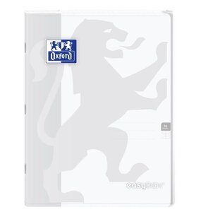 Cahier EASYBOOK Agrafé, 24 x 32 cm 96 pages Séyès 90g Incolore OXFORD