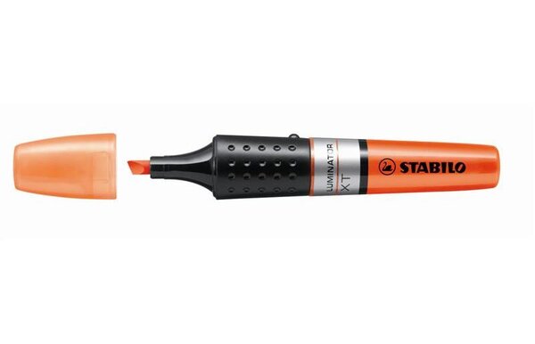 Surligneur LUMINATOR Niveau Visible Pte Biseautée Orange STABILO