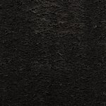 vidaXL Tapis HUARTE à poils courts doux et lavable noir 160x160 cm