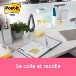 Bloc 100 Notes adhésives 102 x 76 mm jaune POST-IT